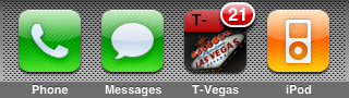 T-Vegas for iPhone and iPod Touch